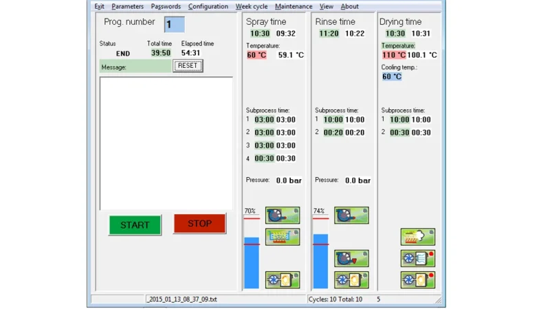 CompaCLEAN II (mechanical) - Intuitive Programming